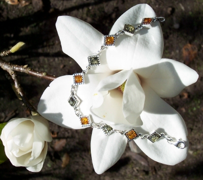 Amber Silver Bracelet BR2031